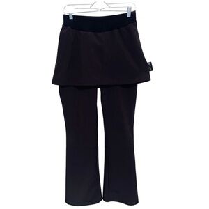 Pyxie Skirted Leggings Womens Small Fleece Lined Winter Sport USA Made Pants